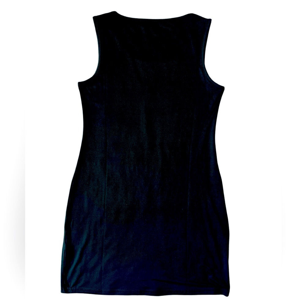 Boutique Black Sunflower Mini Tank Dress - Picture 5 of 7